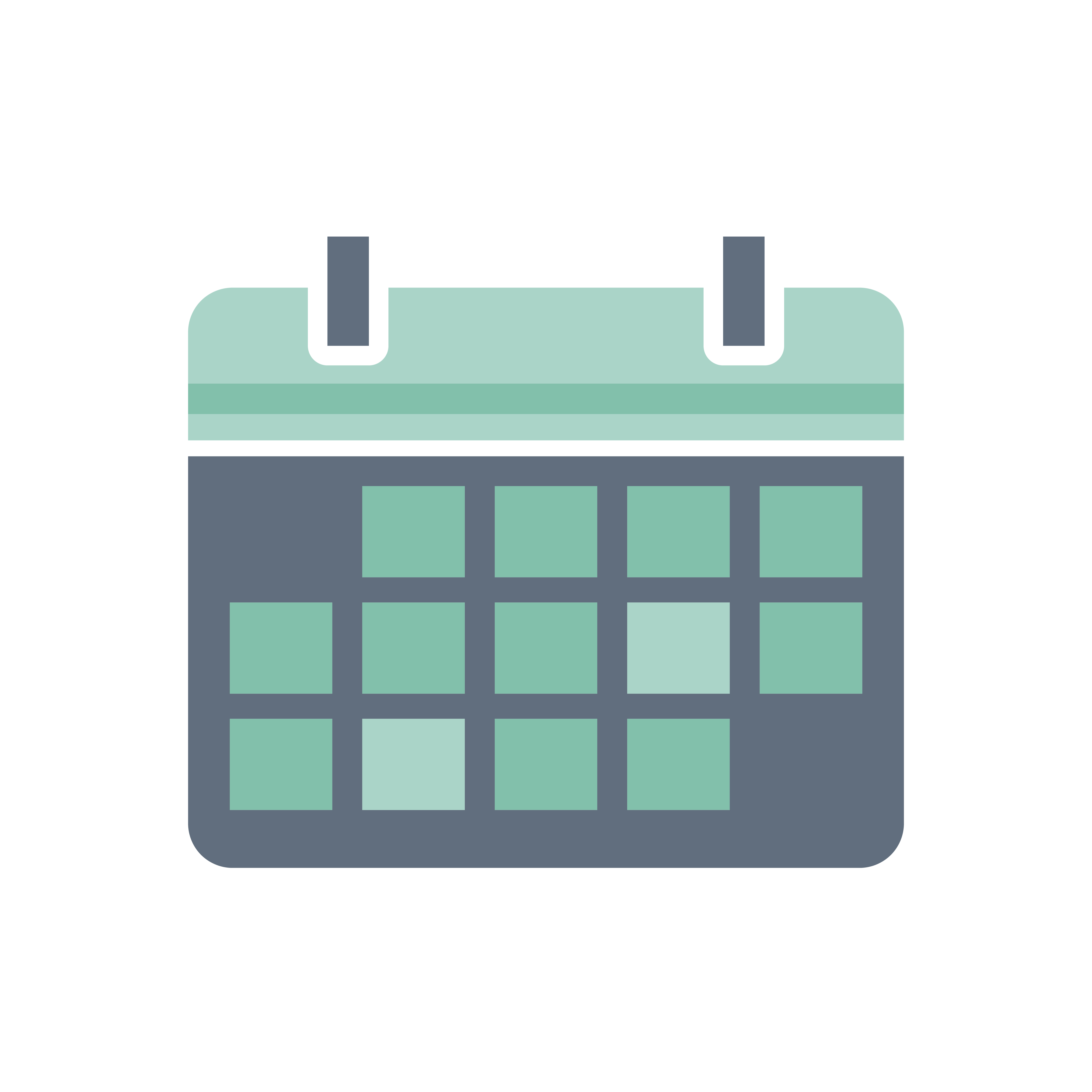 Calendrier des disponibilités